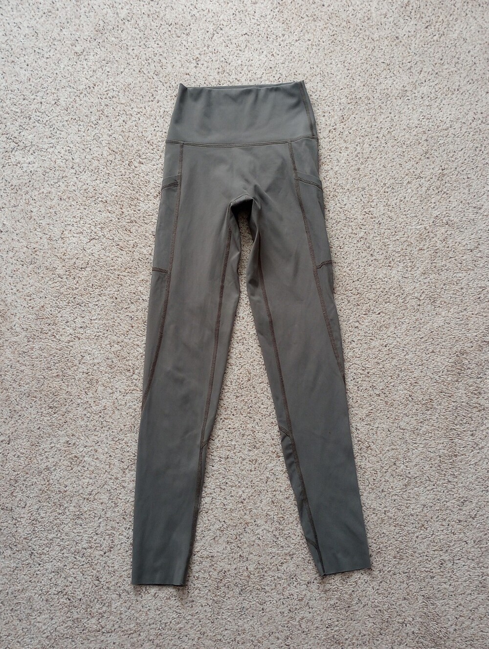 Offline By Aerie Olive Green 7/8 High Rise Leggings XS
